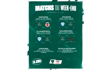 Matchs du weekend